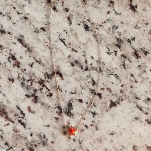 Kendra Scott red star necklace